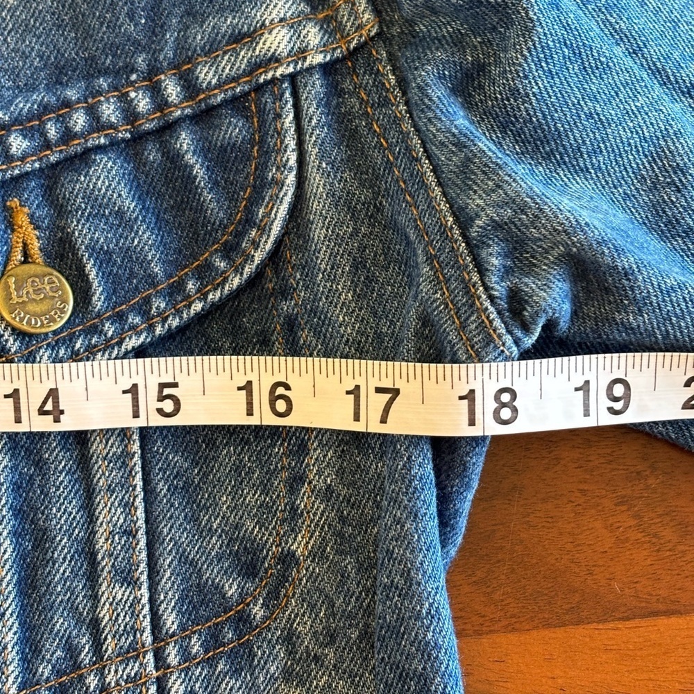 Vintage Lee Riders Jean Jacket - Picture 4 of 9